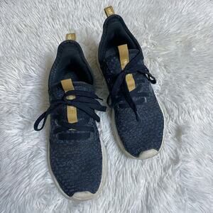 ADIDAS • Black + Gold Ultraboost Cloudfoam Shoes Sneakers